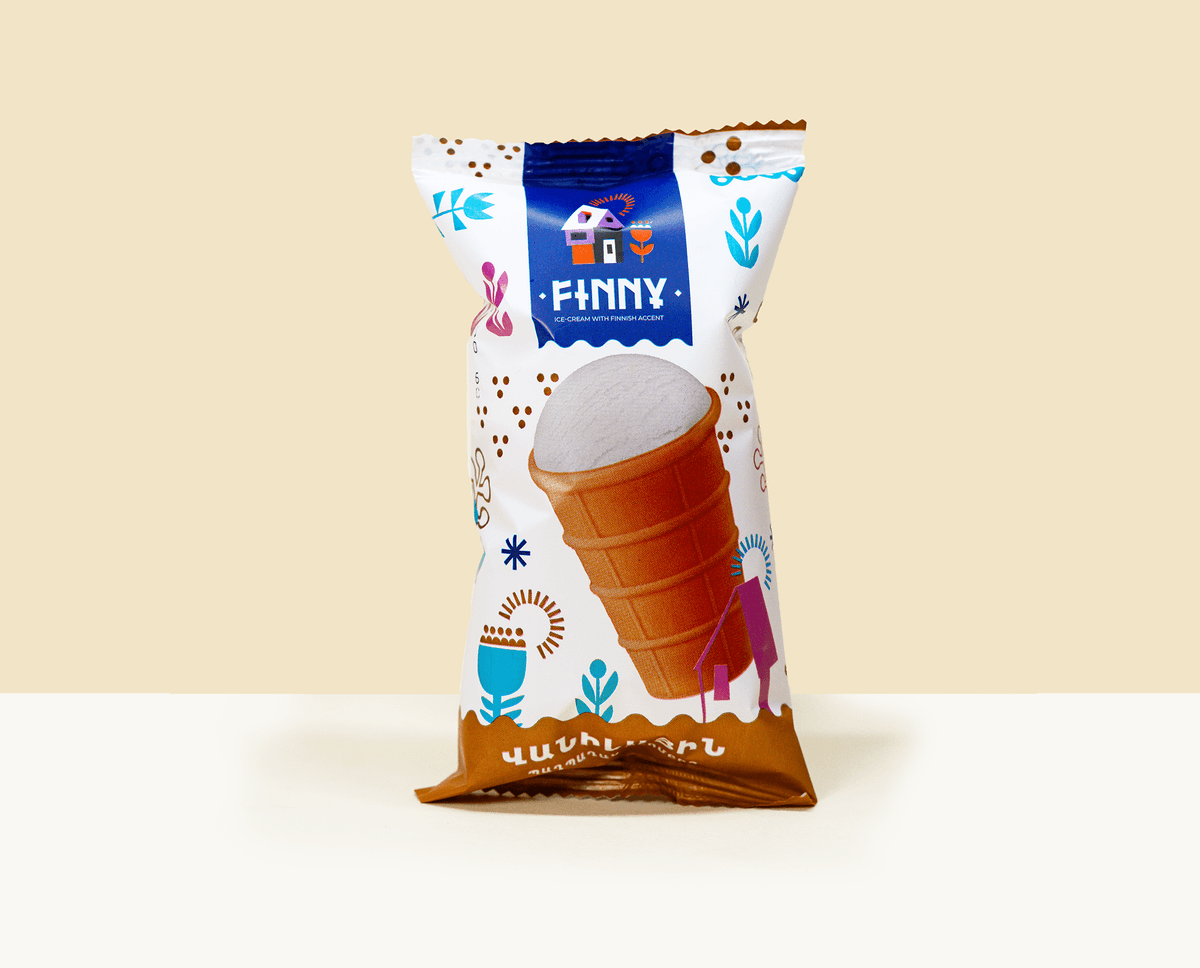 Finny վաֆլե բաժակ